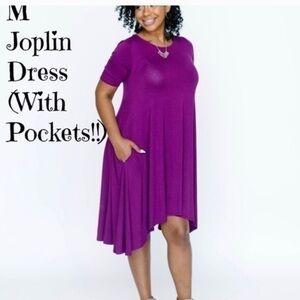 AGNES & DORA Joplin Dress A Line Womens Size m